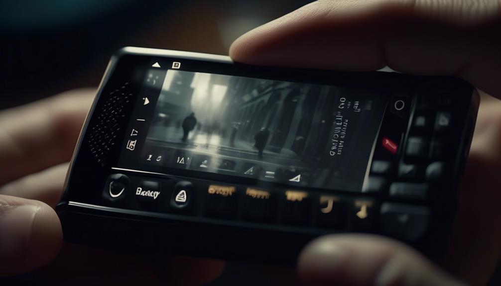 zrzut ekranu na blackberry